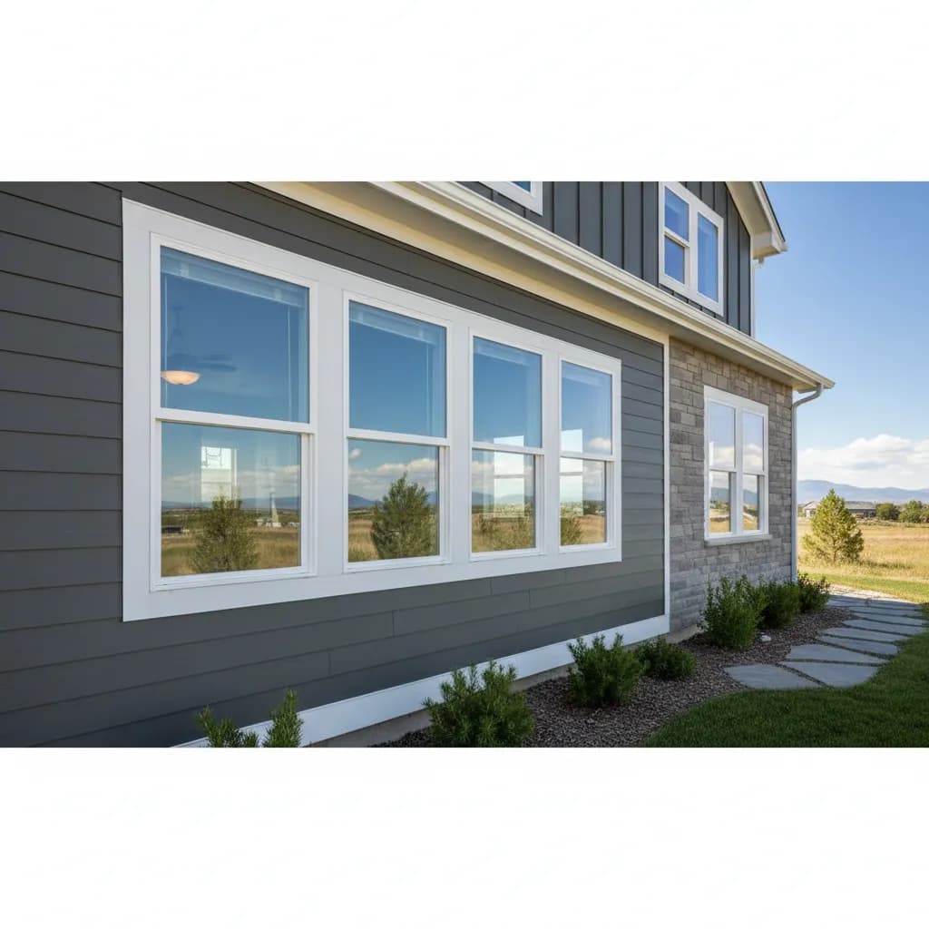 Vinyl Window Installation on a residential property