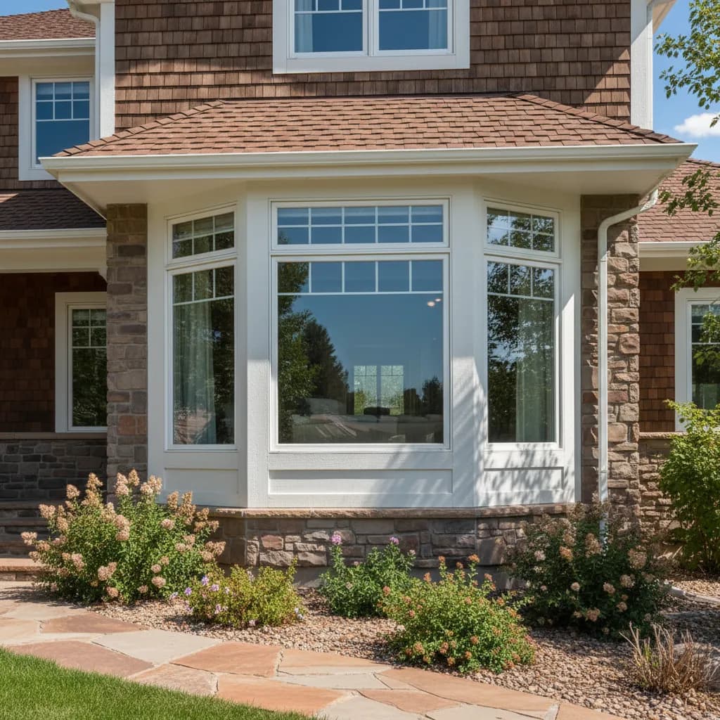 Bay, Bow & Specialty Windows on a residential property