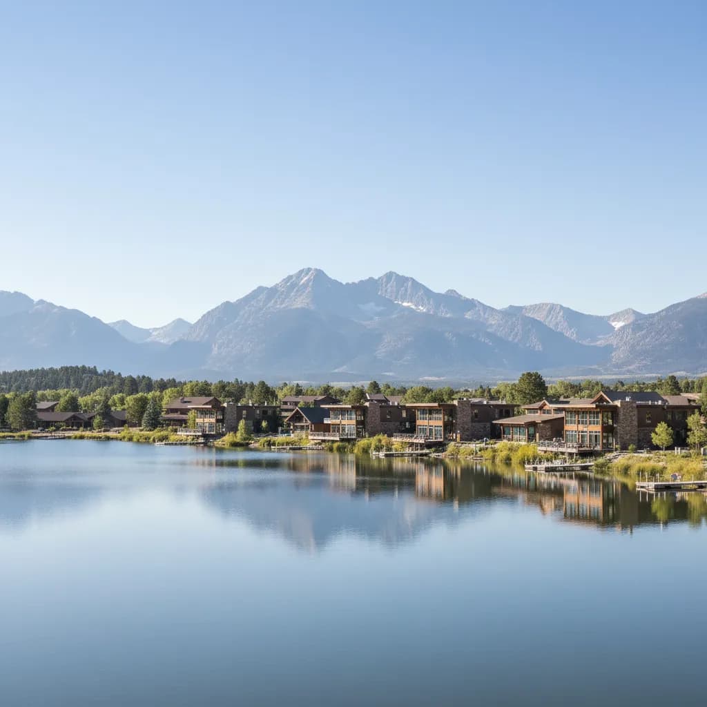 Lakeside, CO neighborhood streetscape