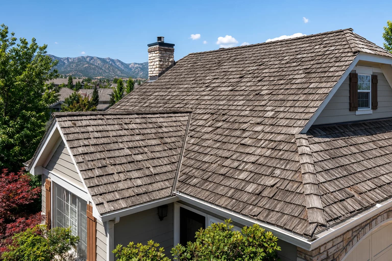 Wood Shake Shingle Replacement In Littleton By Denver Roofer 84