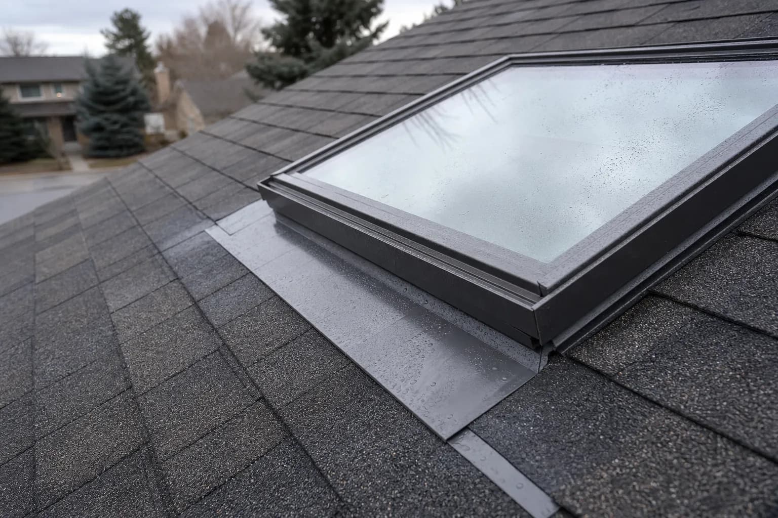 Skylight Leaks in Centennial Homes: How a Roofing Contractor Identifies the Real Failure Point Before Repairs Begin