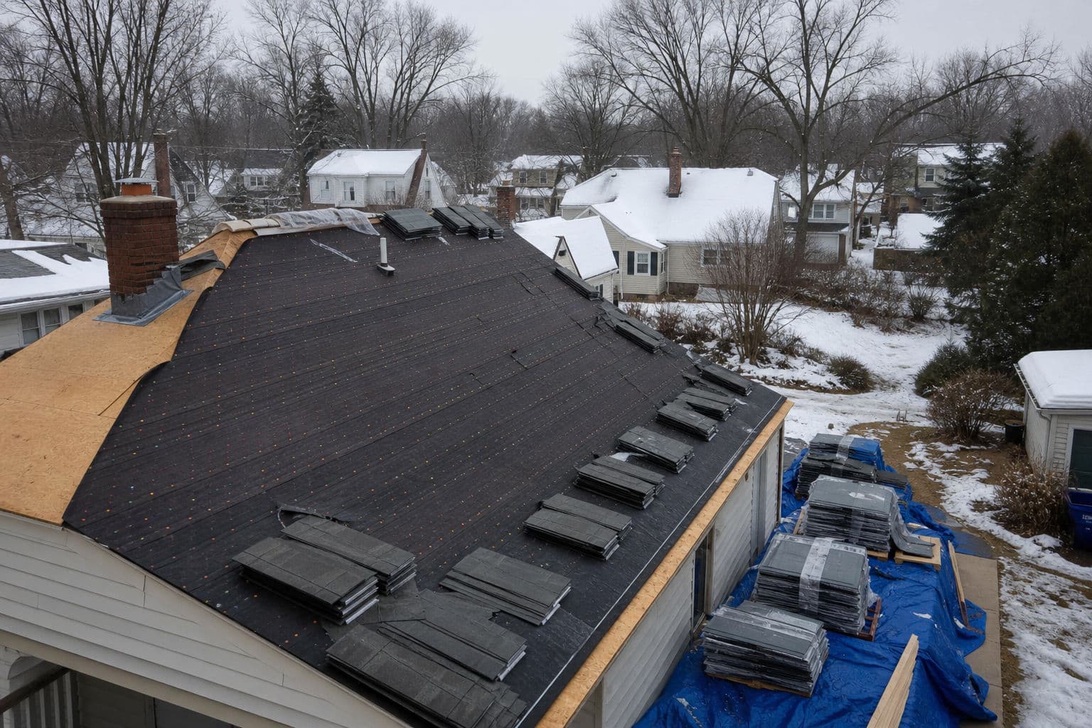 Should You Replace a Roof in Winter? What Local Property Owners Need to Know