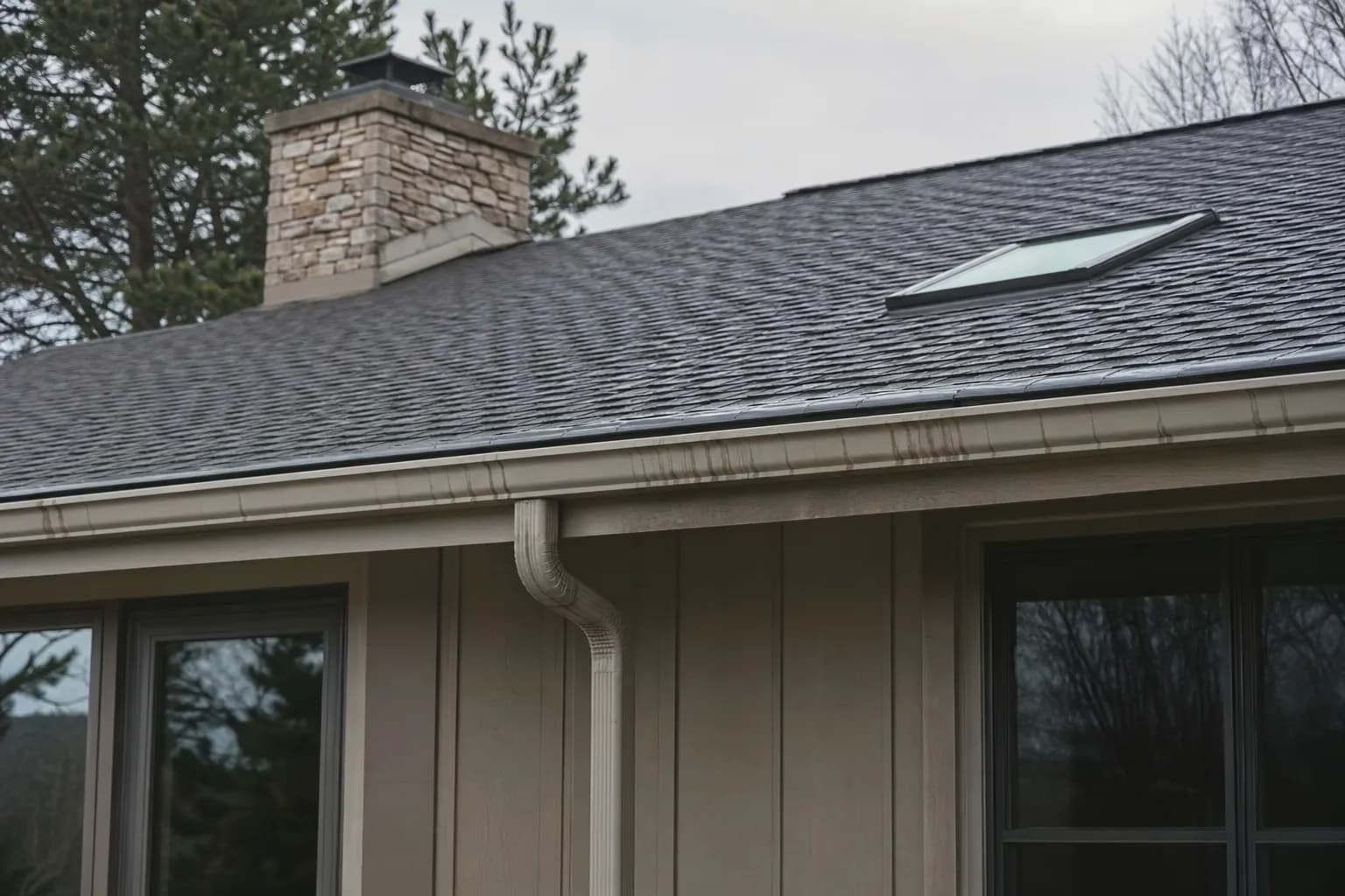 Roof Leak Around a Chimney or Skylight in Niwot? What Flashing Failure Looks Like and When Gutter Service Is Enough