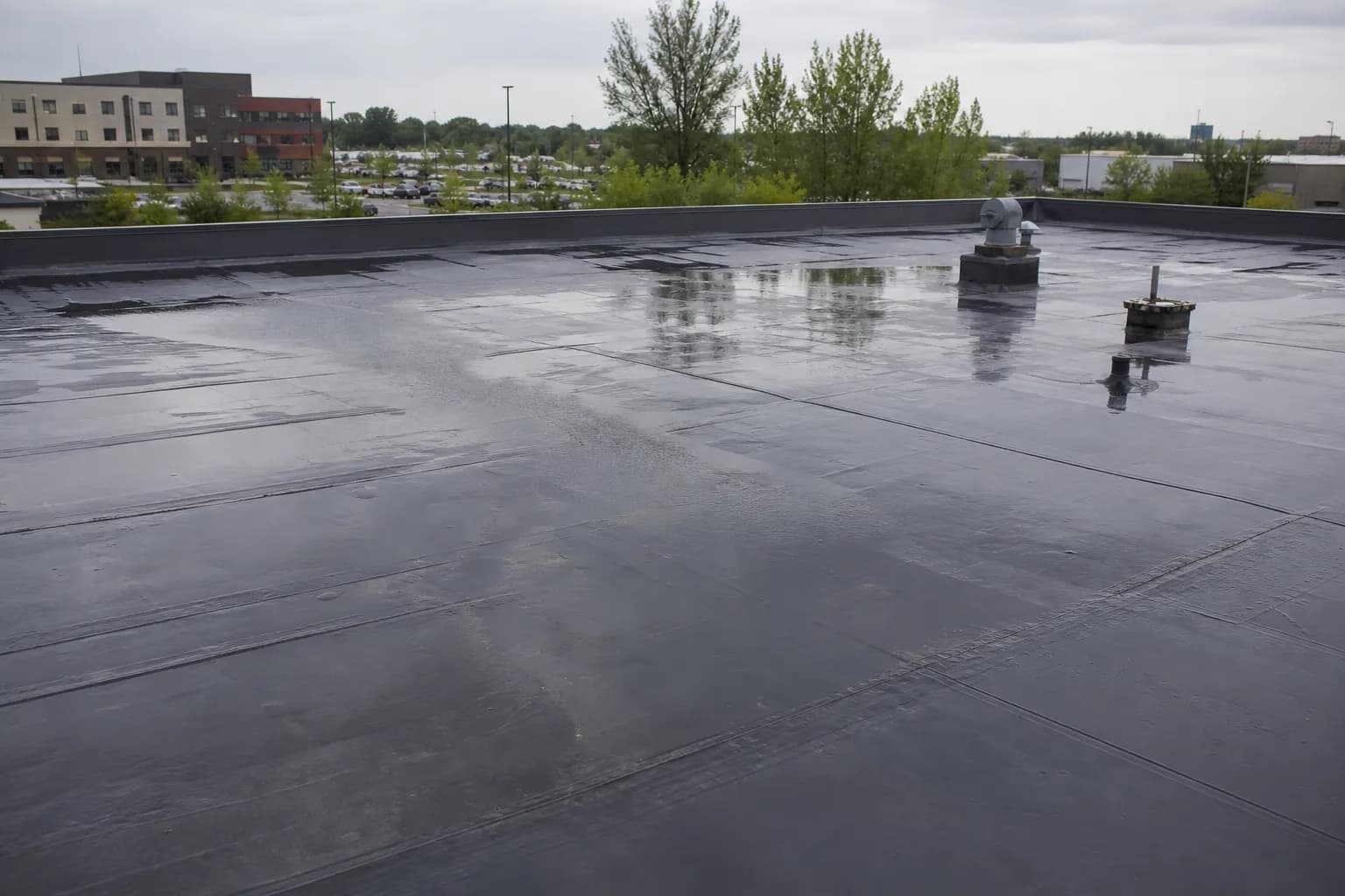 Flat Roof Ponding in Superior: What a Roofing Contractor Checks Before Minor Wear Becomes Structural Damage