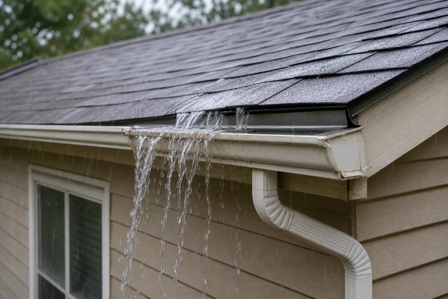 When Gutter Overflow in Edgewater Signals a Roofing Contractor Drainage Design Problem: What a Roofing Contractor Evaluates Before Recommending Repairs
