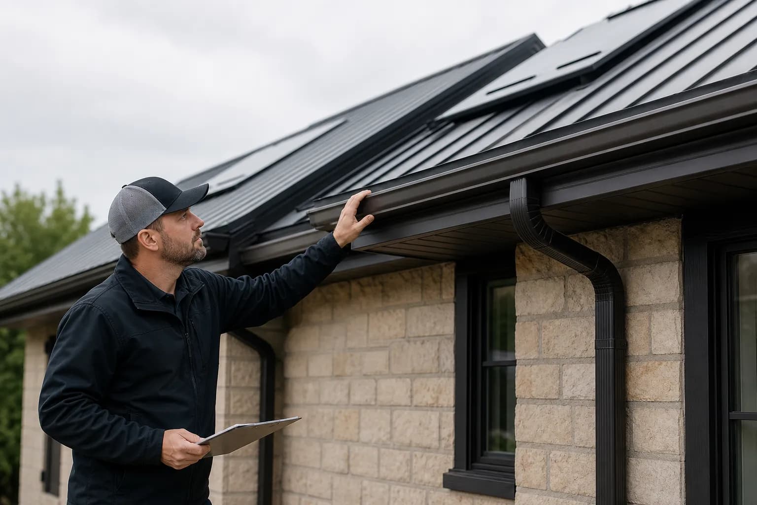 What a Roofing Contractor Checks During Gutter Service in Frederick Before Recommending Repair or Full Replacement