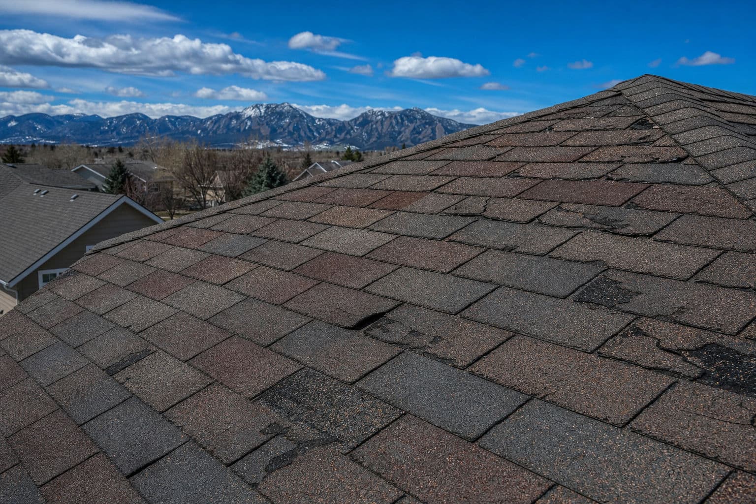 Different Types Of Roof Shingle Damage On Denver Roofs